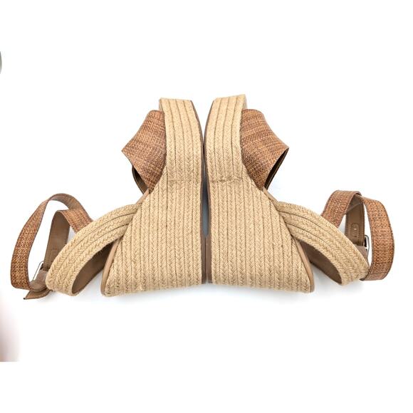 Sam Edelman Vada Espadrille Wedge Heel Platform Sandals Women's Size US10 EU41 - Picture 5 of 11